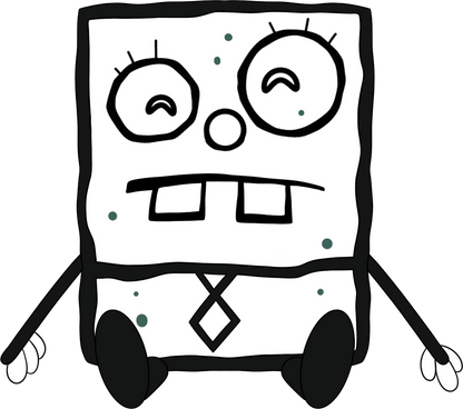 DoodleBob Shoulder Rider (5.5in)