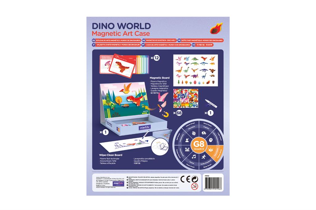 Livre magnétique - Le Monde Des Dinosaures