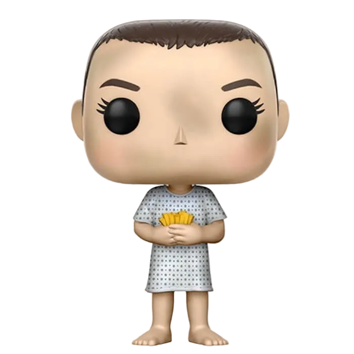 Eleven in Hospital Gown 