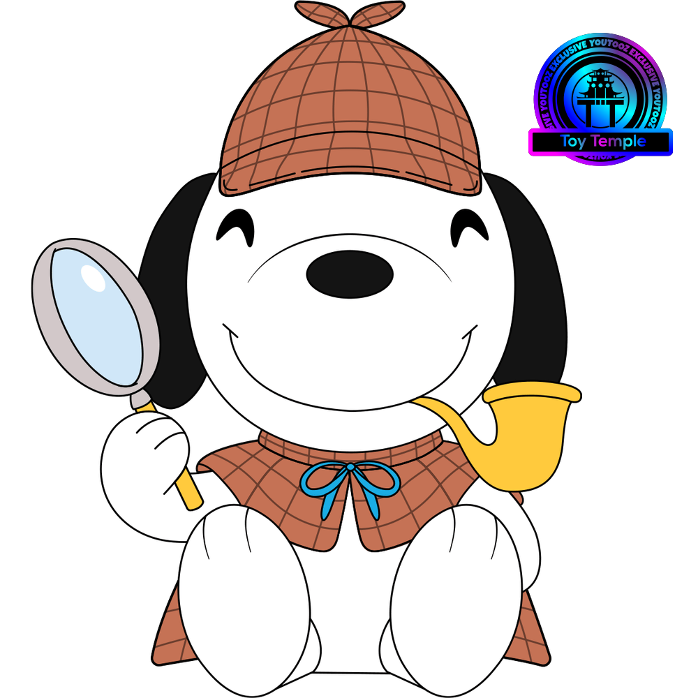 Sherlock Snoopy Plush (9in)
