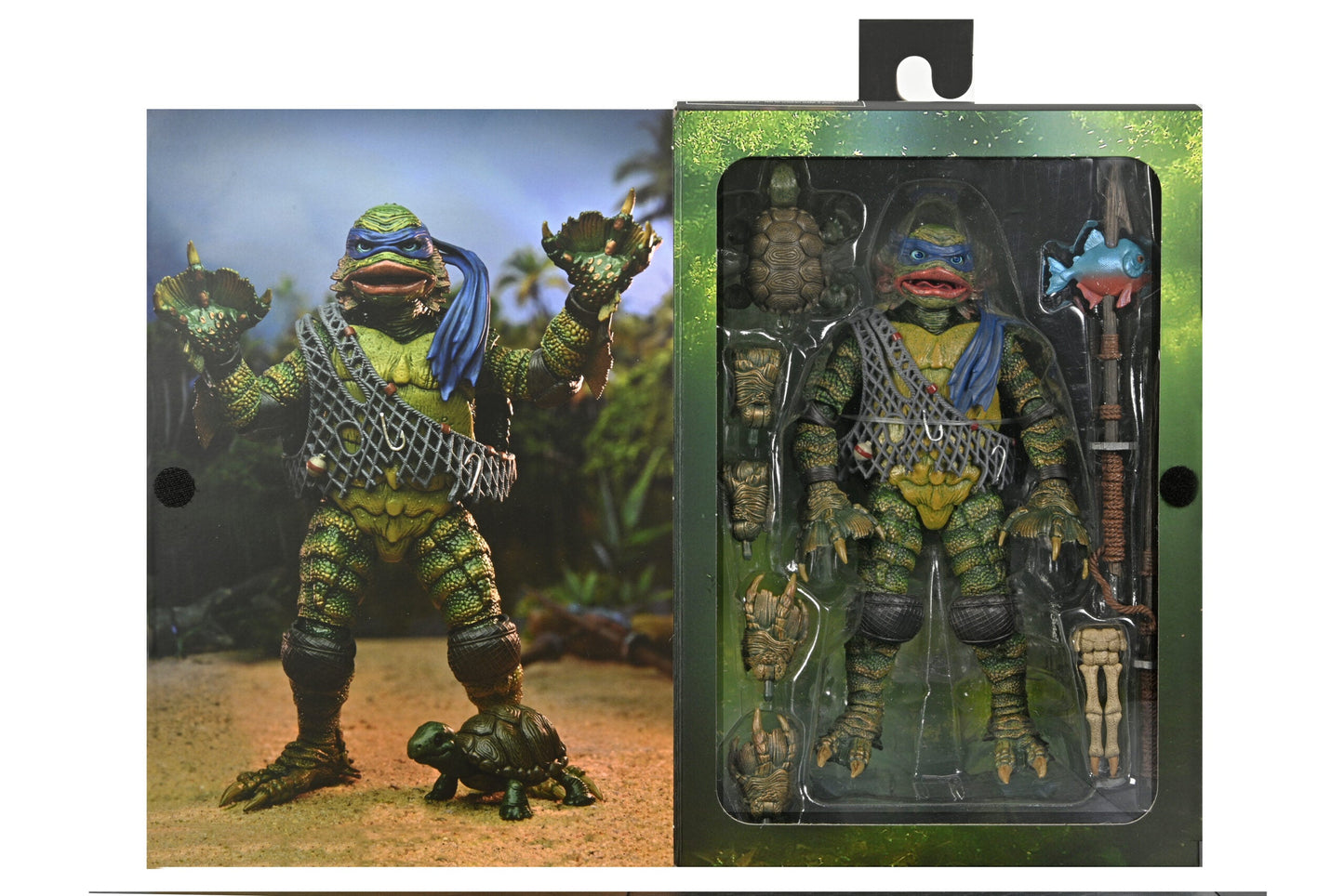 Leonardo as the Creature - Universal Monsters x Tortues Ninja