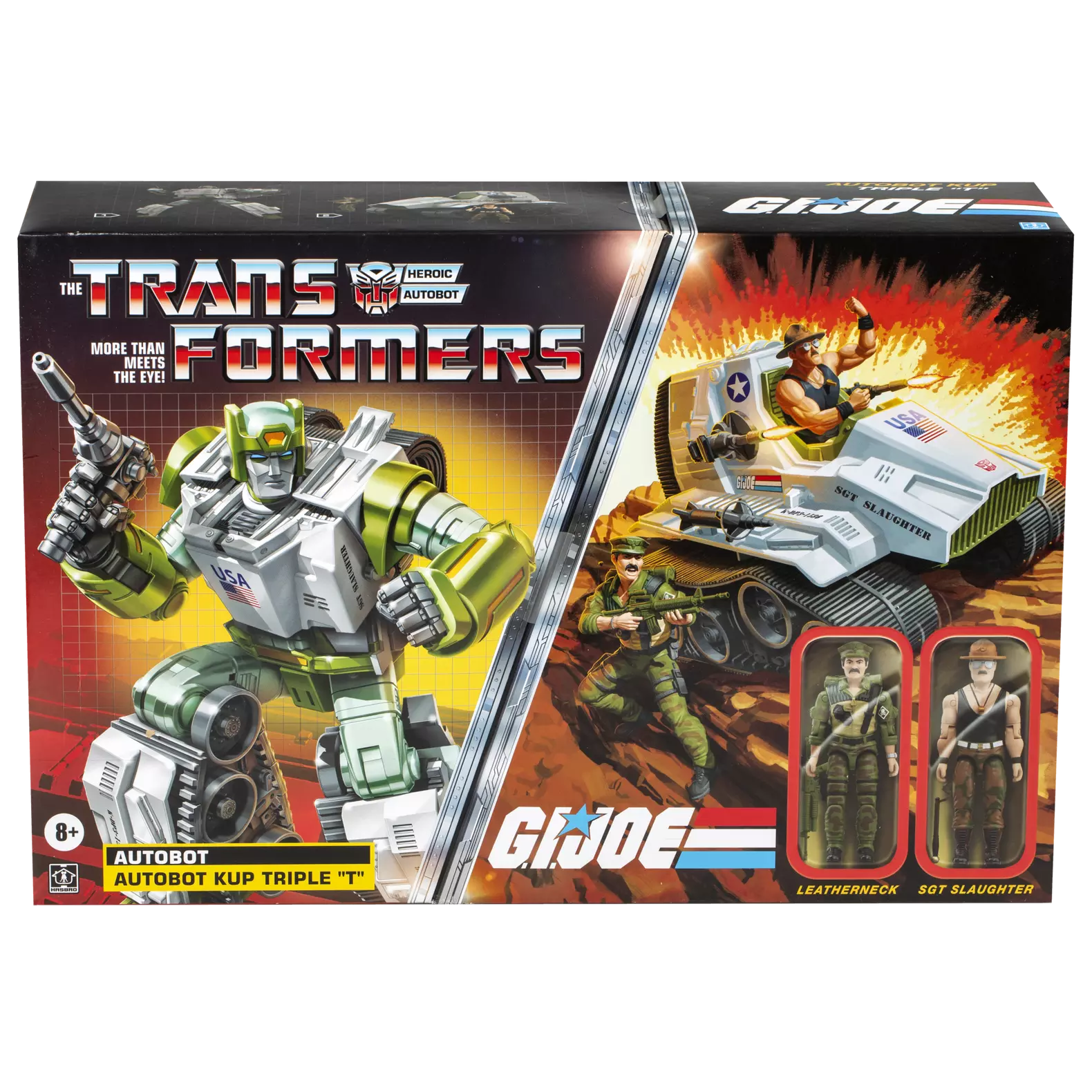 transformers collaborative g i joe x transformers autobot kup triple t hasbro