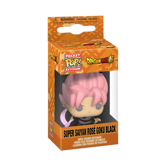 Portachiavi Pop! Super Saiyan Goku Rosa Nero