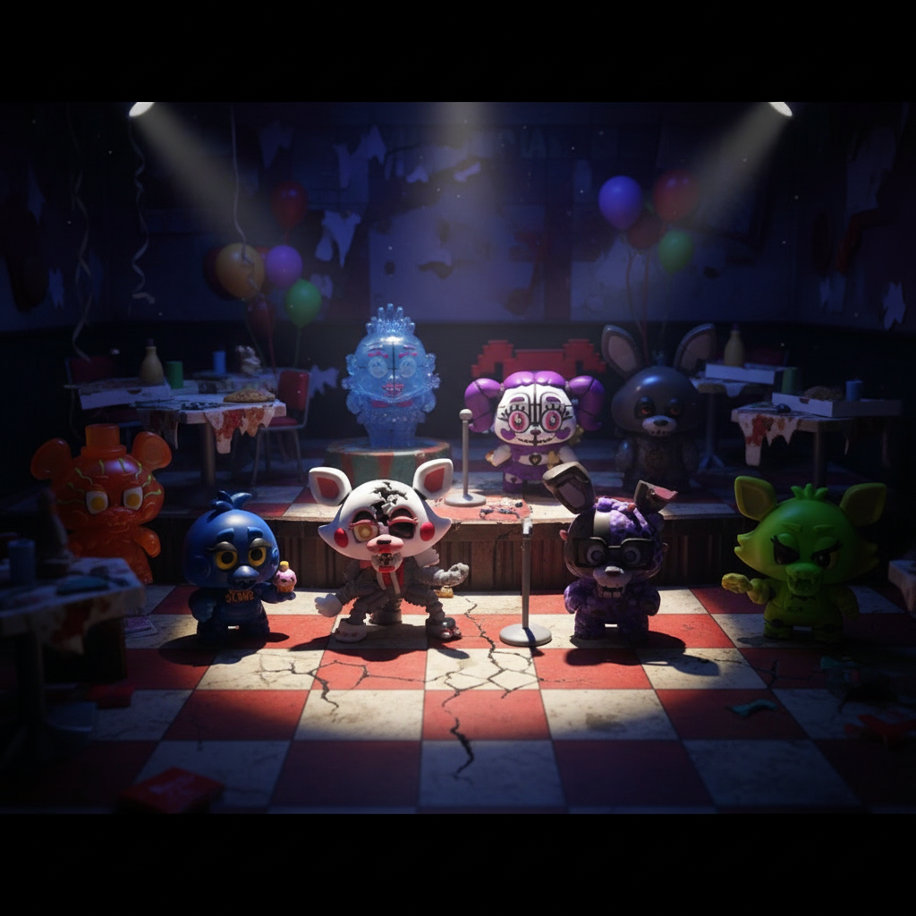 Фреддигийн таван шөнө: Тусгай хүргэлт - Нууцлаг Minis 