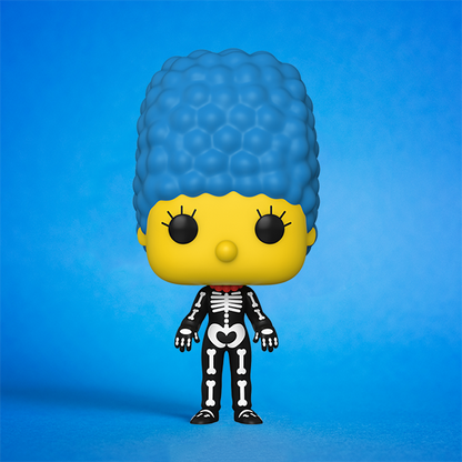 simpsons funko pop n 1264 skeleton marge