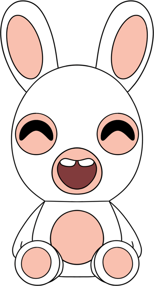 Rabbids Peluche Sentado (22,86 cm)