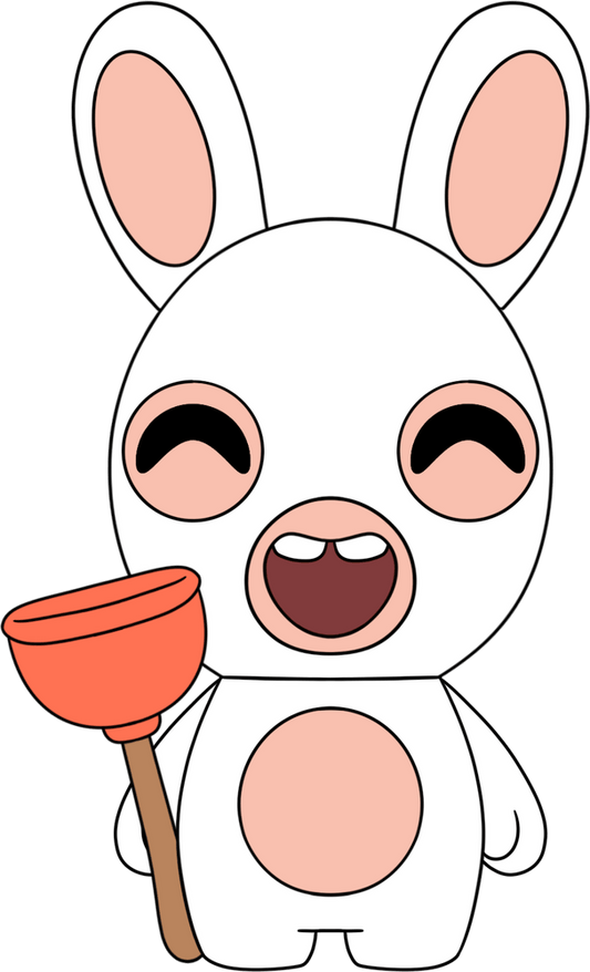 Peluche Émoussée de los Rabbids (23 cm)