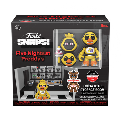 Chica avec Salle de Stockage - Snaps! Playset