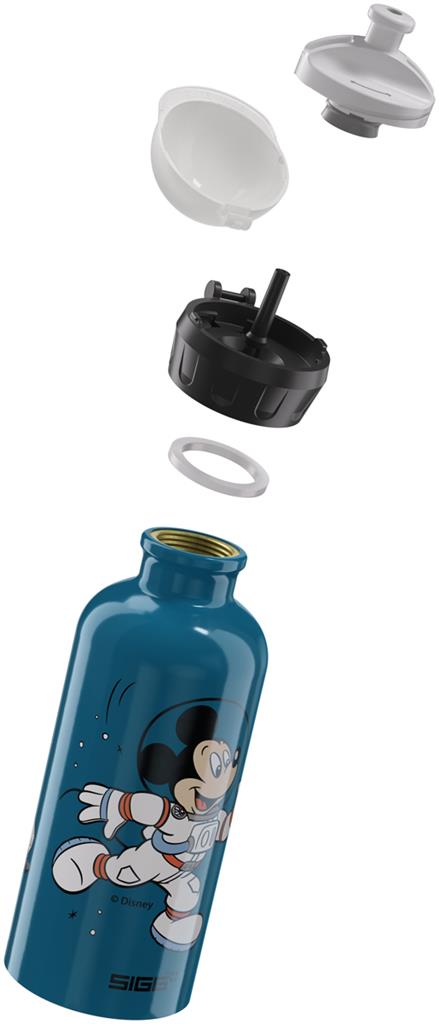 Gourde enfant KBT Mickey l'astronaute 0.4 L