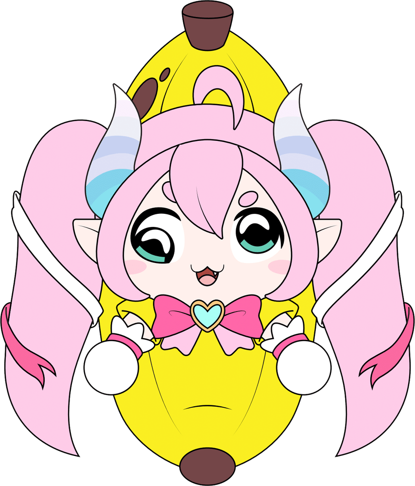Banana Chibidoki Plush (9in)