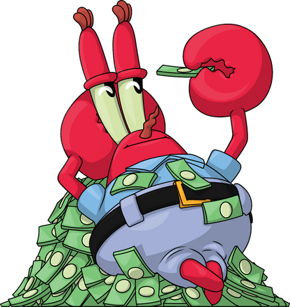 Pile O’Money Mr. Krabs