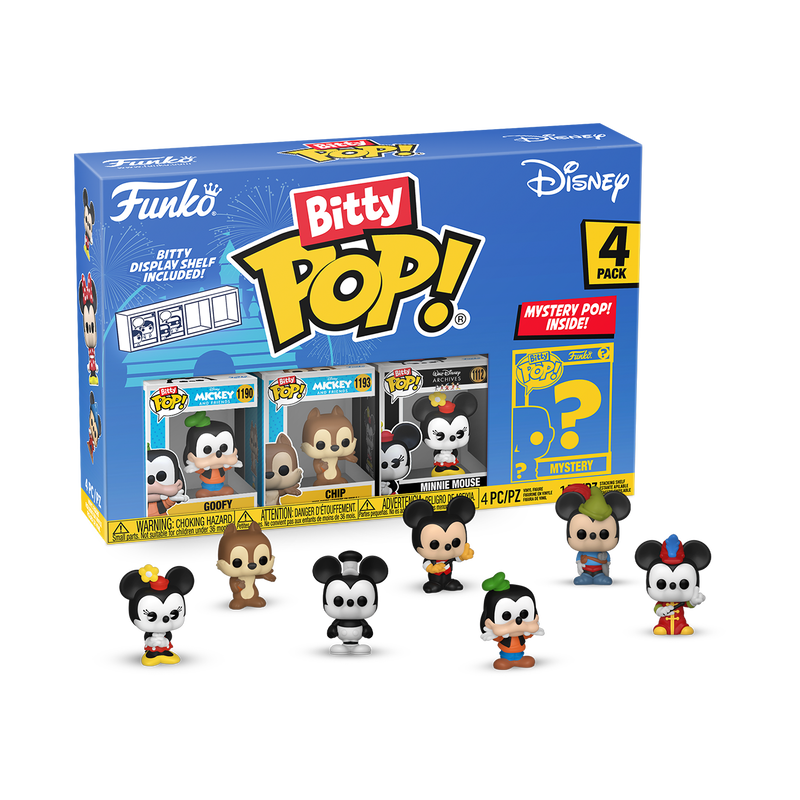 bitty pop disney 4 pack series 4