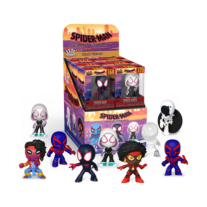 spider man across the spider verse mini vinyl figures