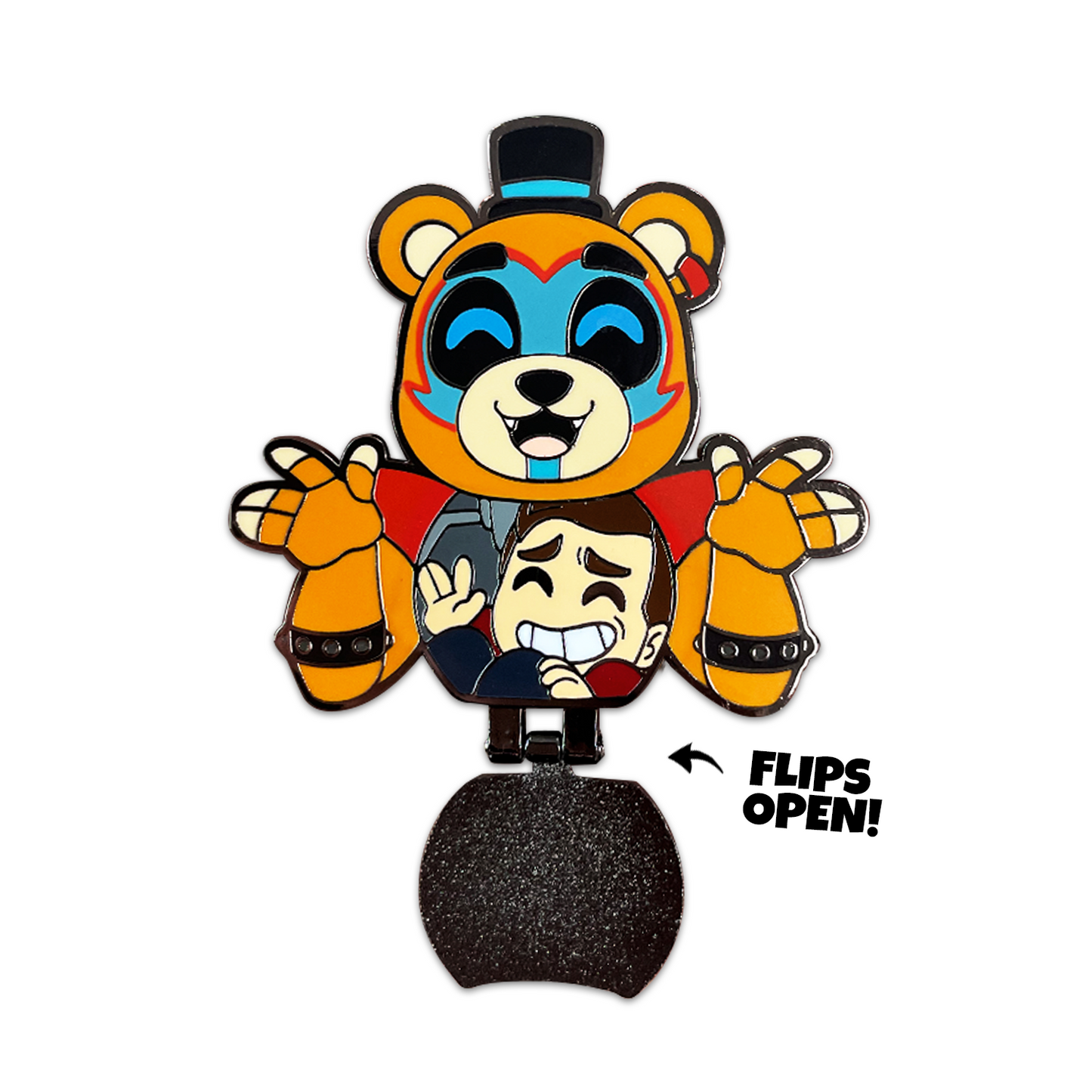 Pin cubierto de MatPat X FNAF