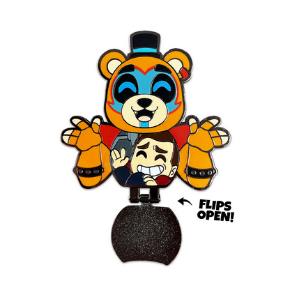 Pin cubierto de MatPat X FNAF