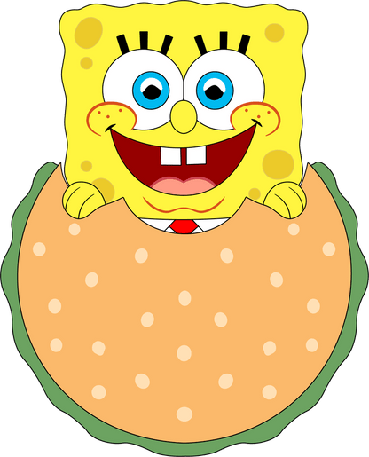 Krabby Patty Plush (9in)
