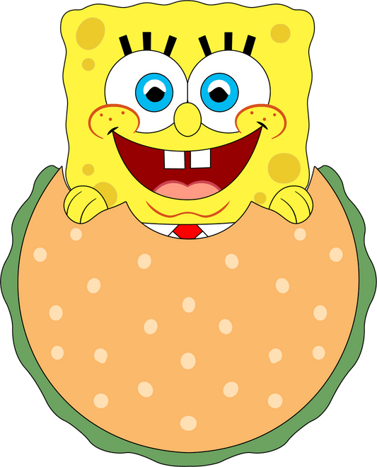 Krabby Patty Plush (9in)