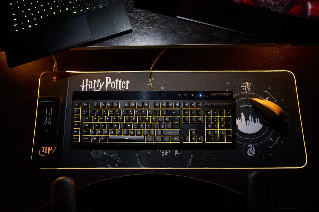 Tapete de juego gigante de Harry Potter y cargador de móvil