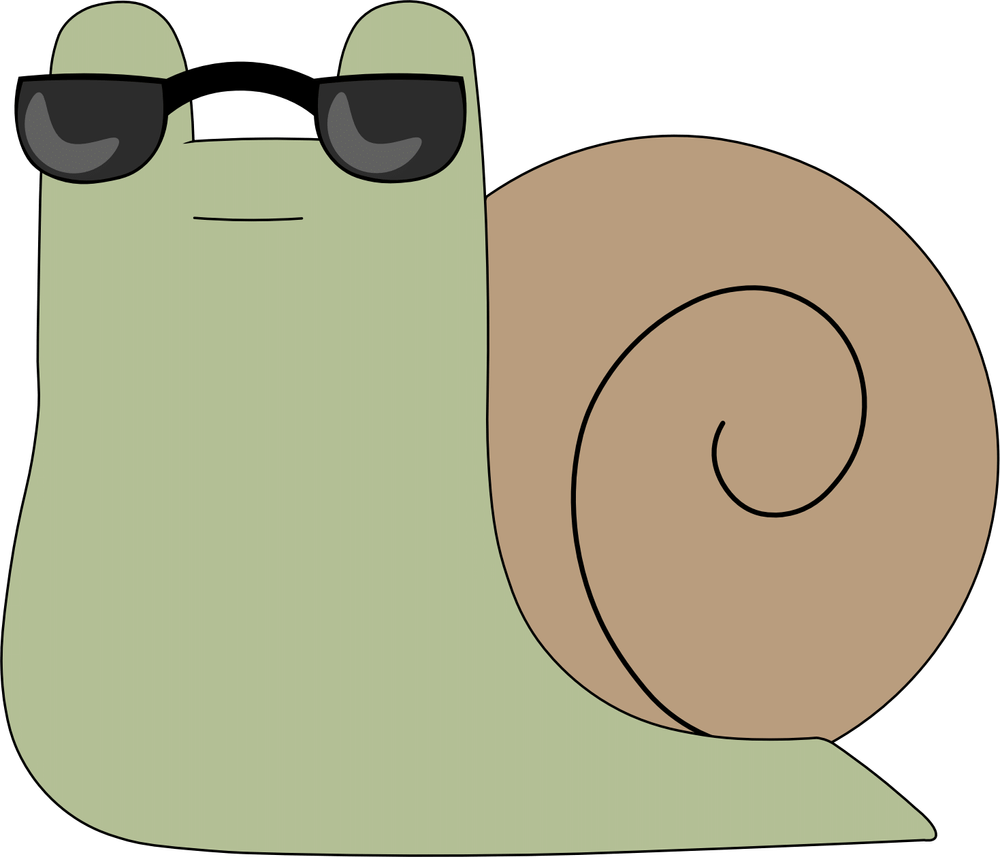 Peluche de Caracol de Poorly Drawn Lines (23 cm)