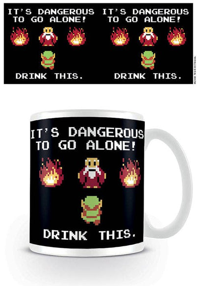 Taza de La Leyenda de Zelda - Bebe esto