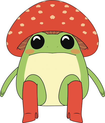 Petite Peluche Grenouille (9po)