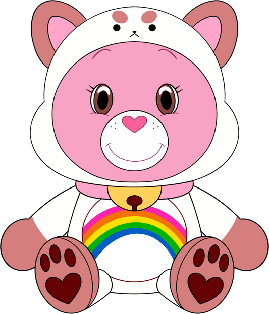 Puppycat x Cheer Bear Plush (9in)