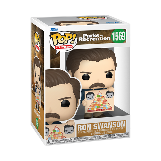 Pop! Ron Swanson me Piramidën e tij të Lumturisë 