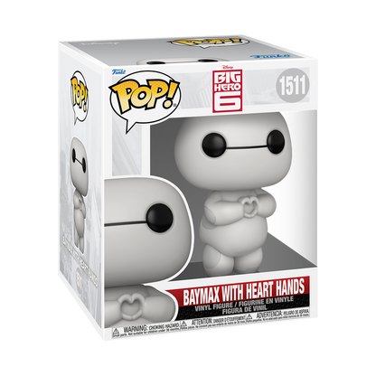 Pop! Super Baymax avec Mains en Cœur