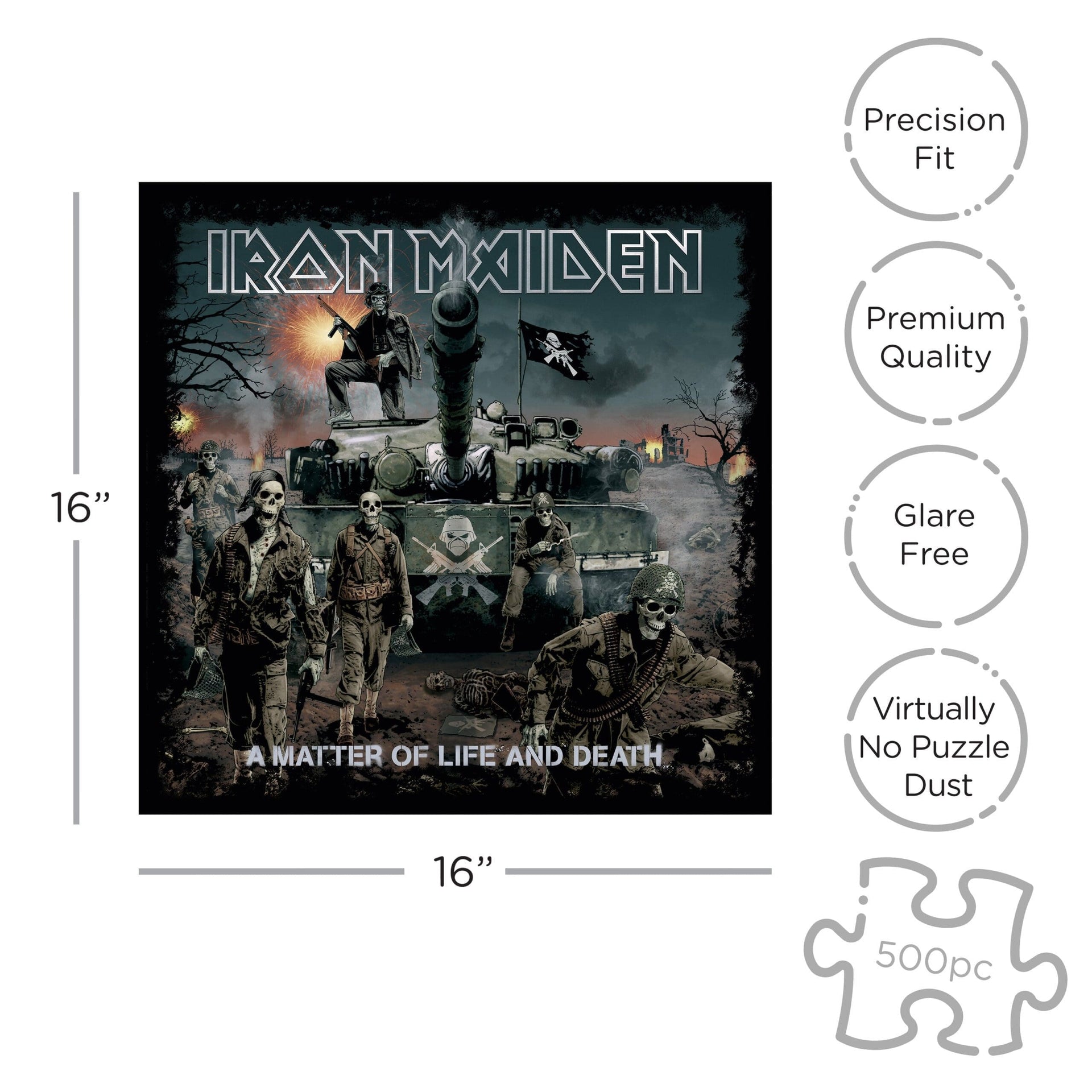 Puzzle Iron Maiden A Matter of Life and Death 500 pièces