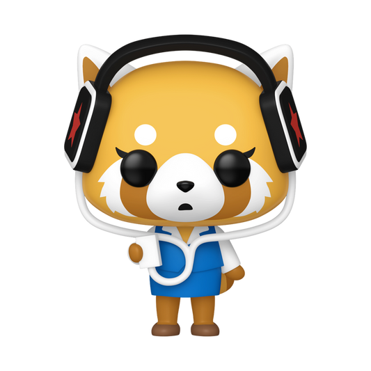 Pop! Aggretsuko з навушниками