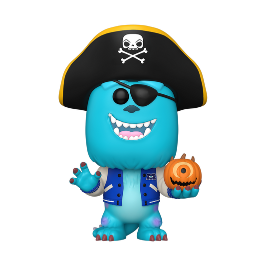 Sully fantasiado de pirata