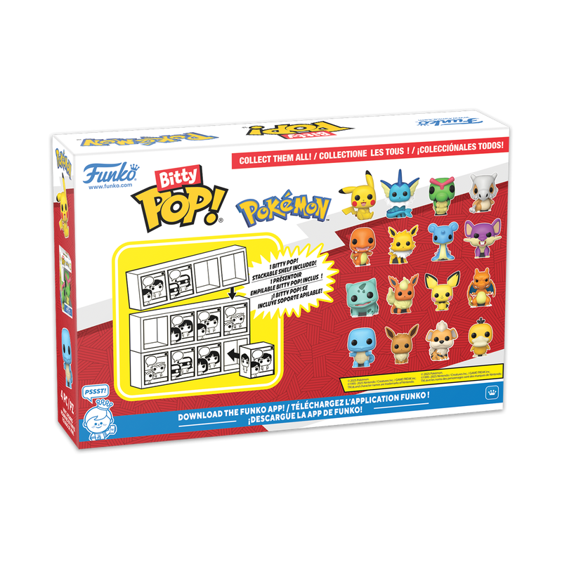 Bitty Pop! Pokémon 4-Pack Series 2