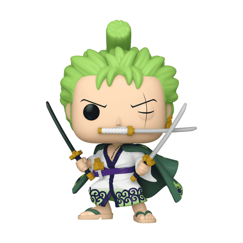 pop roronoa zoro three sword style glow 923