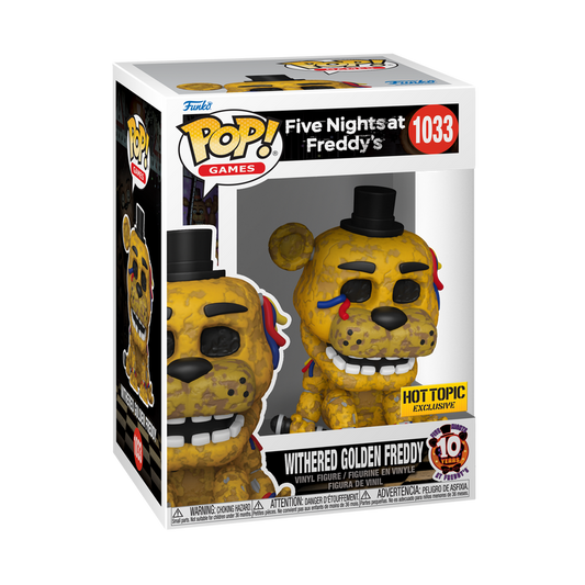 Pop! Freddy dorato appassito