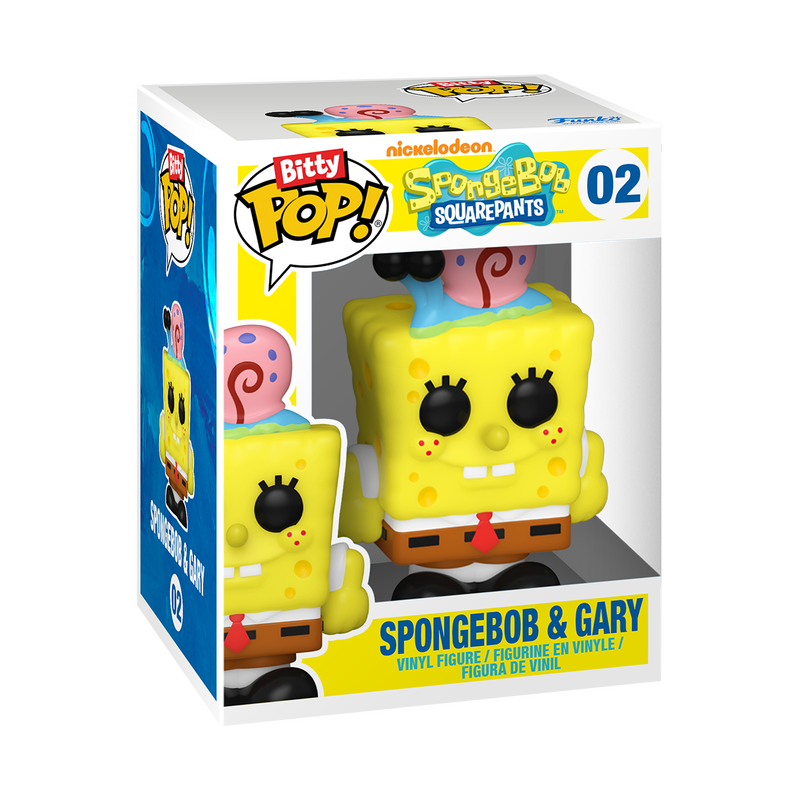 Bitty Pop! Towns Bob Esponja Calça Quadrada e sua Casa de Abacaxi