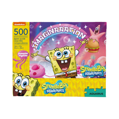 Lojë me enigmë SpongeBob SquarePants - Imagjinatë 500p