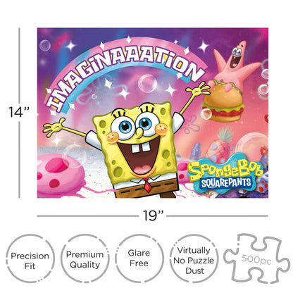 Puzzle Bob l’éponge 500 pièces - détail