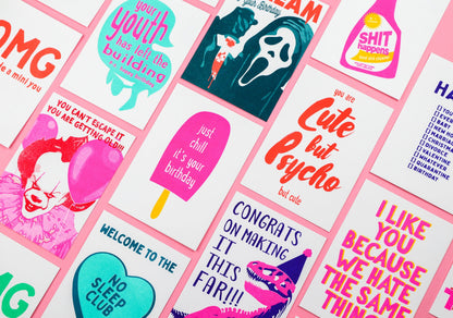 Carte Postale Pennywise vous ne pouvez pas échapper à l'IT risoprint