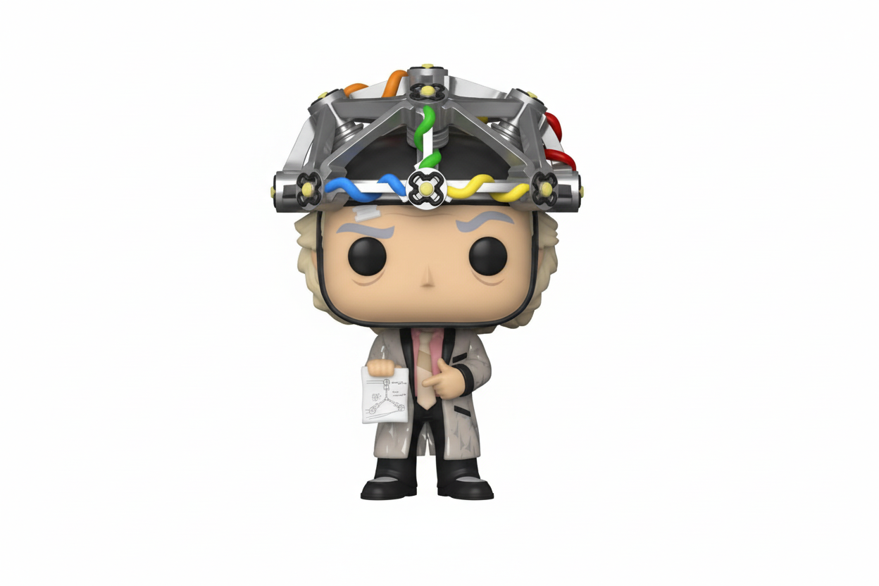 Pop! Doc Brown avec Casque