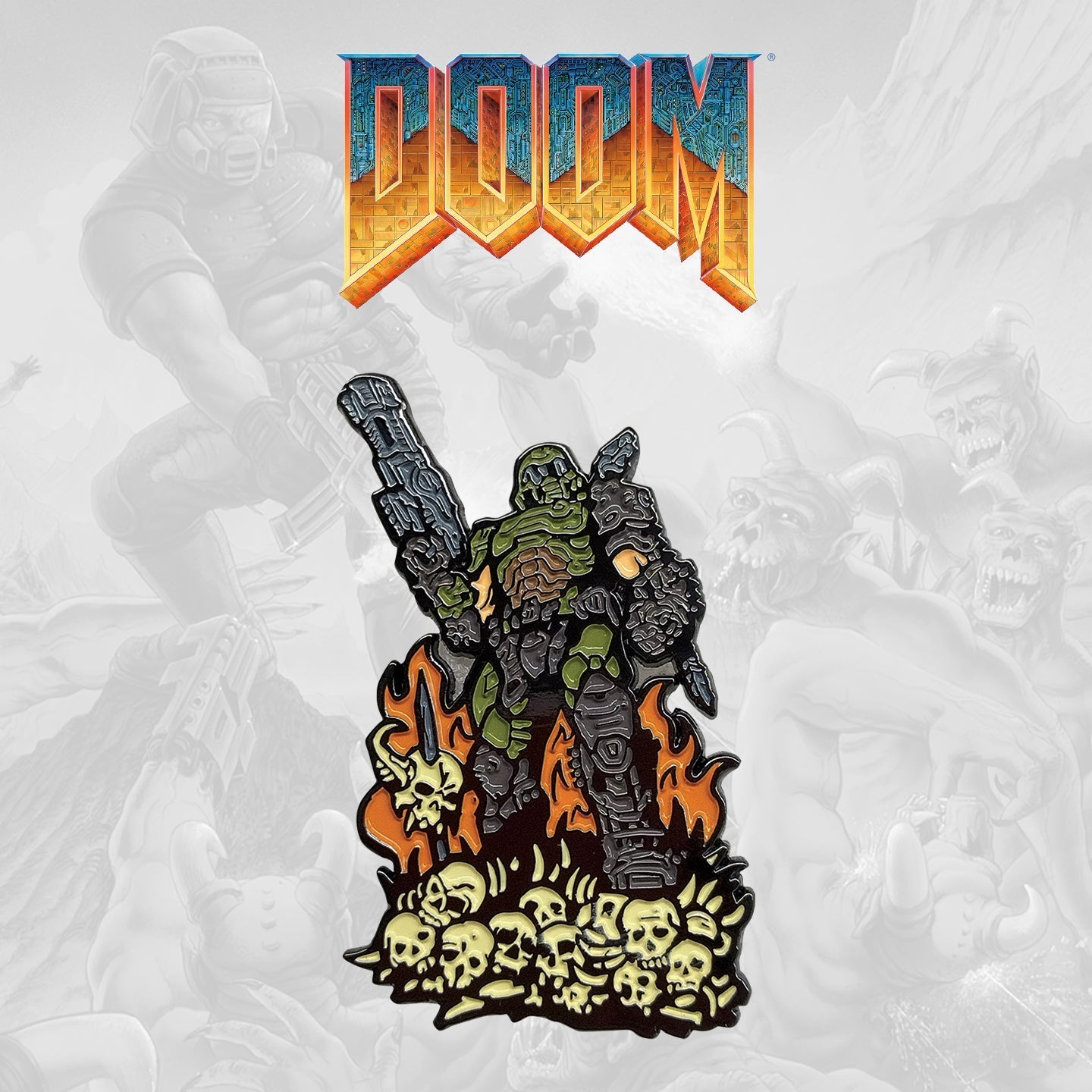 Καρφίτσα Doom Slayer - Περιορισμένης Έκδοσης 