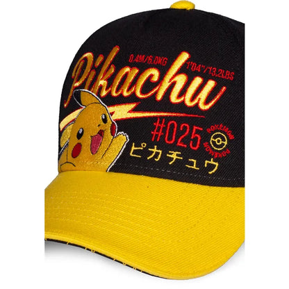 Casquette Pokémon - Pikachu #025 – vue 3