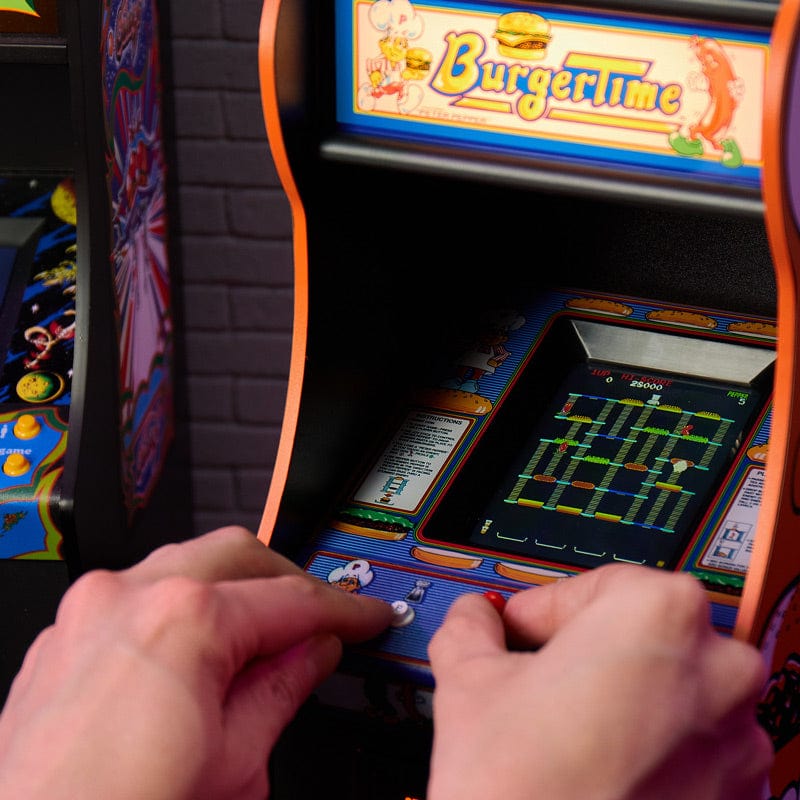 Data East BurgerTime Quarter Size Arcade Cabinet