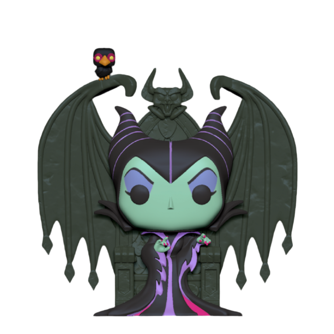 pop deluxe maleficent on throne 784
