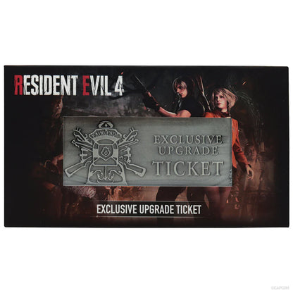 resident evil 4 metal exclusive upgrade ticket fanattik