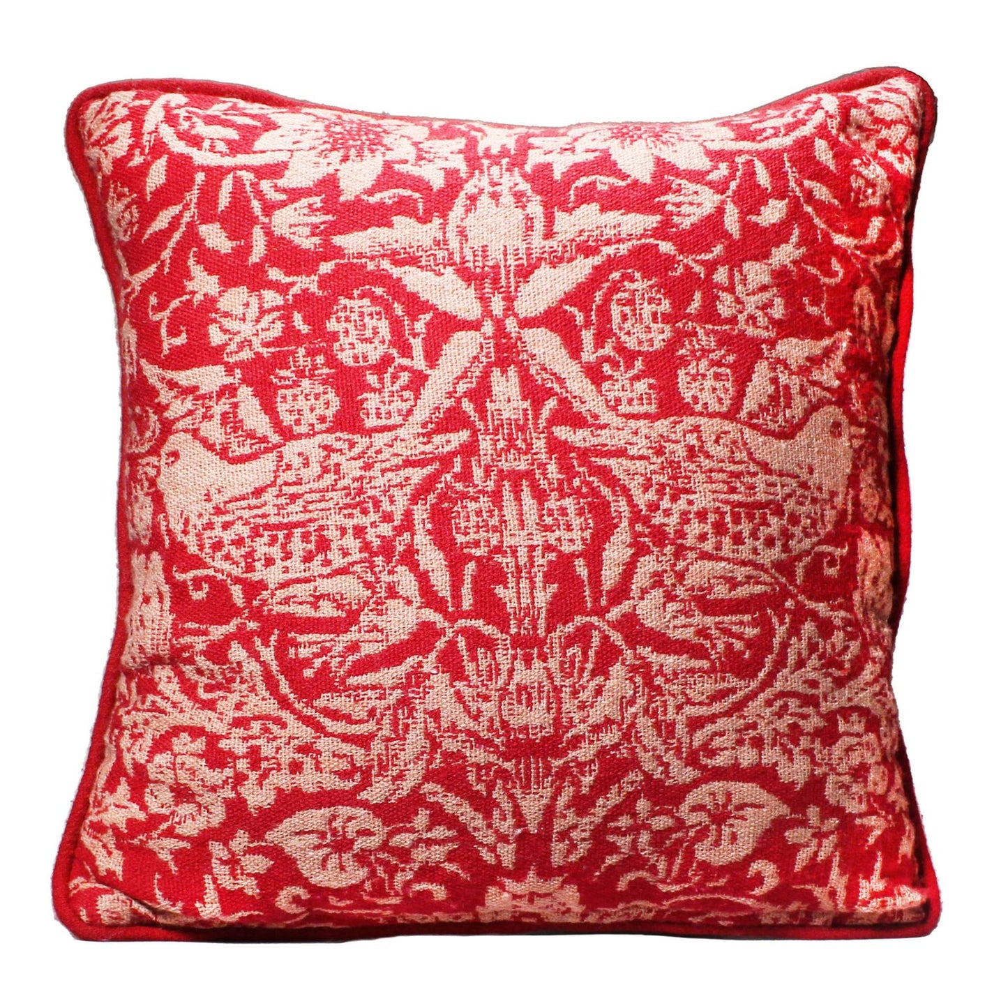 Coussin William Morris - Framboise Framboise