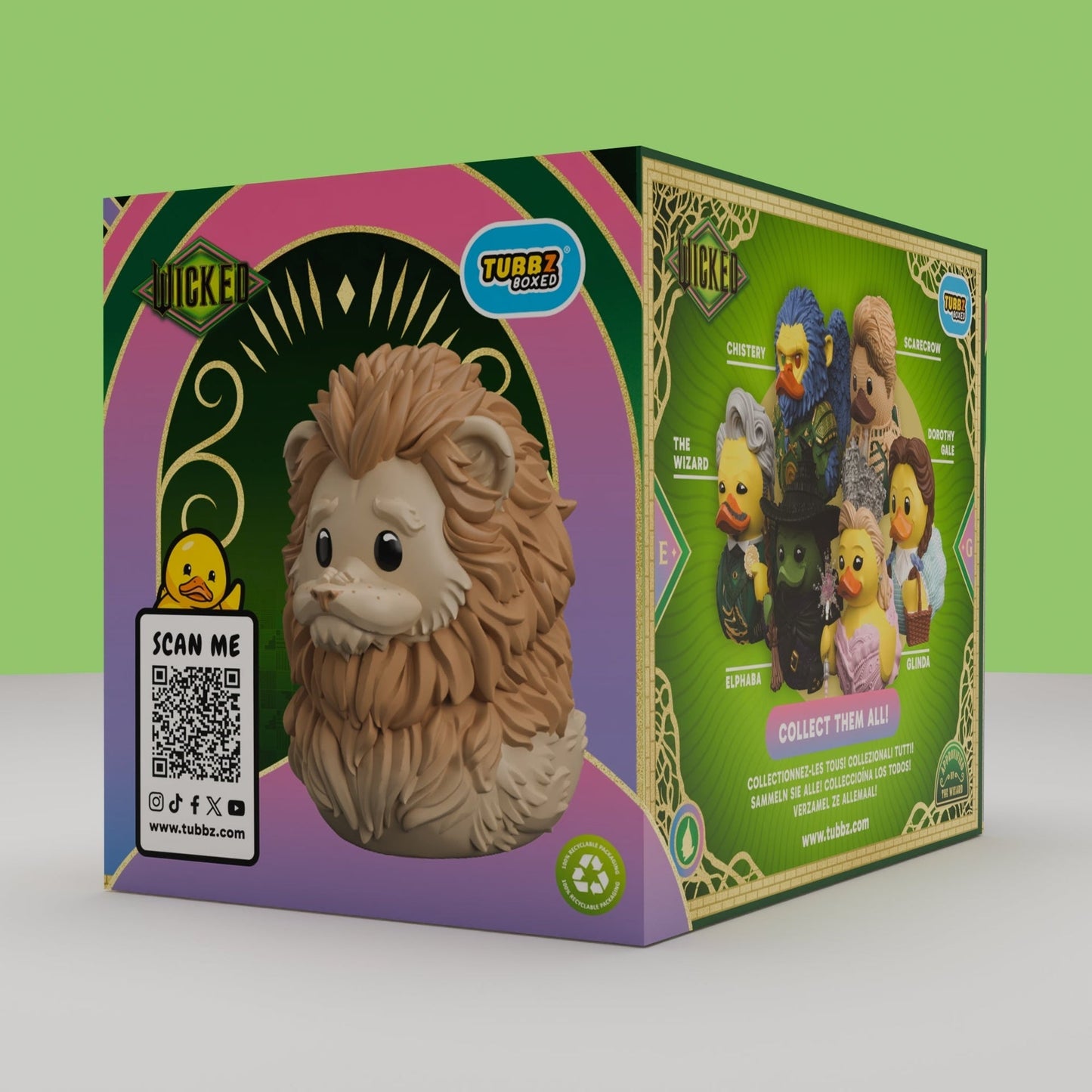 Cowardly Lion Duck (Boxed Edition)