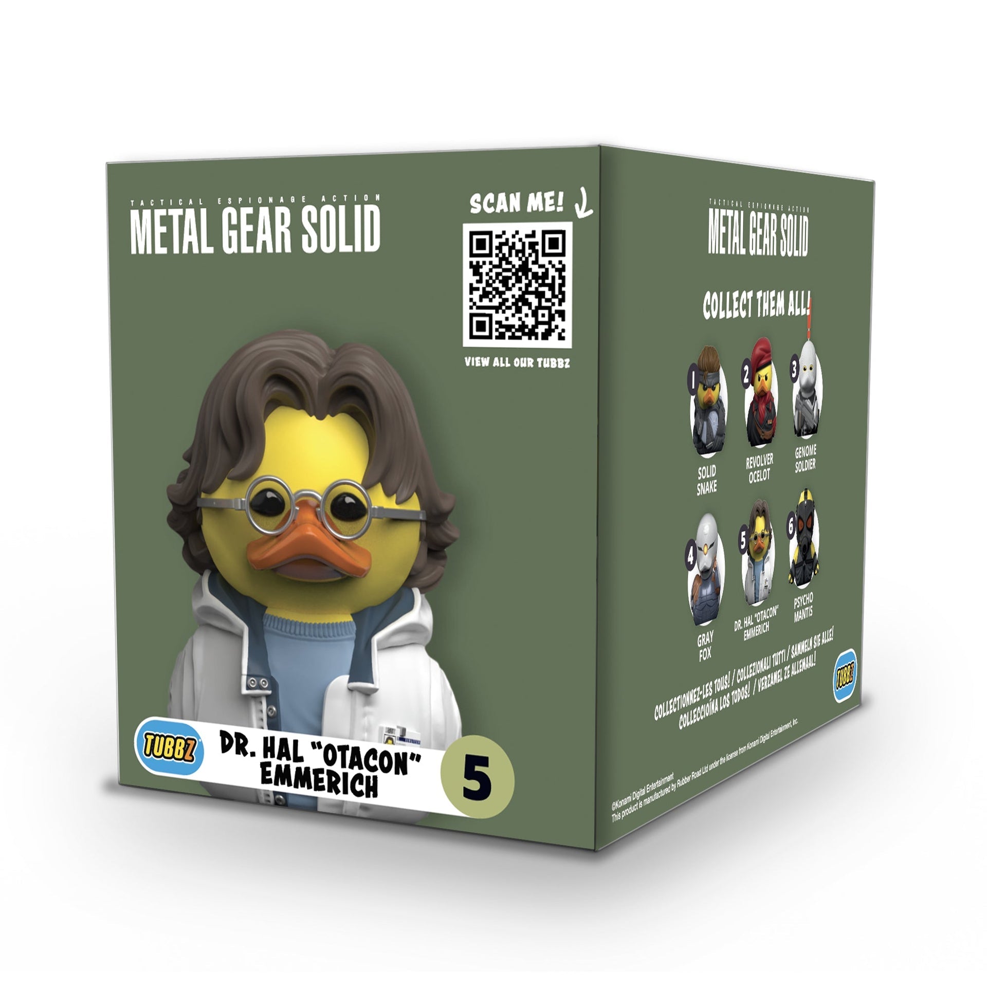 Canard Dr. Hal “Otacon” Emmerich (Boxed Edition) - vue 18