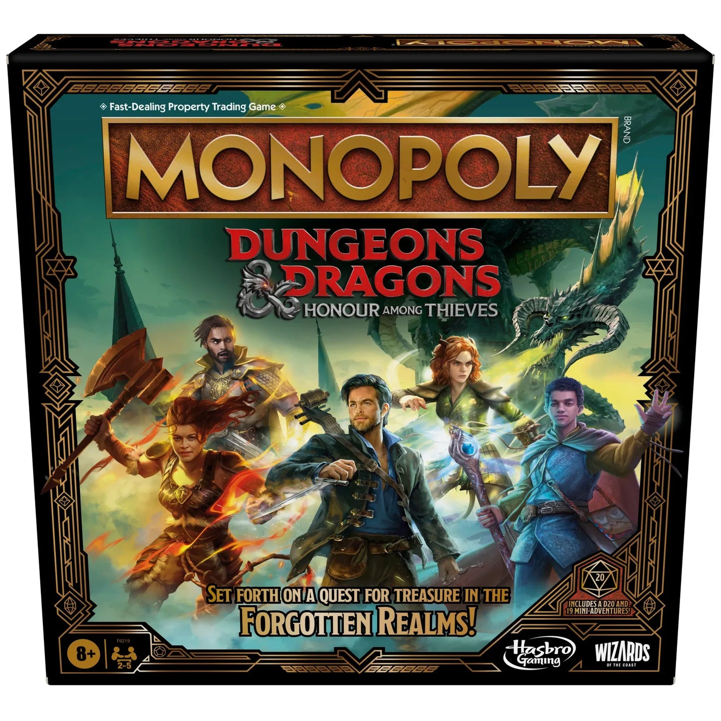 Monopoly Dungeons &amp; Dragons L'onore dei ladri