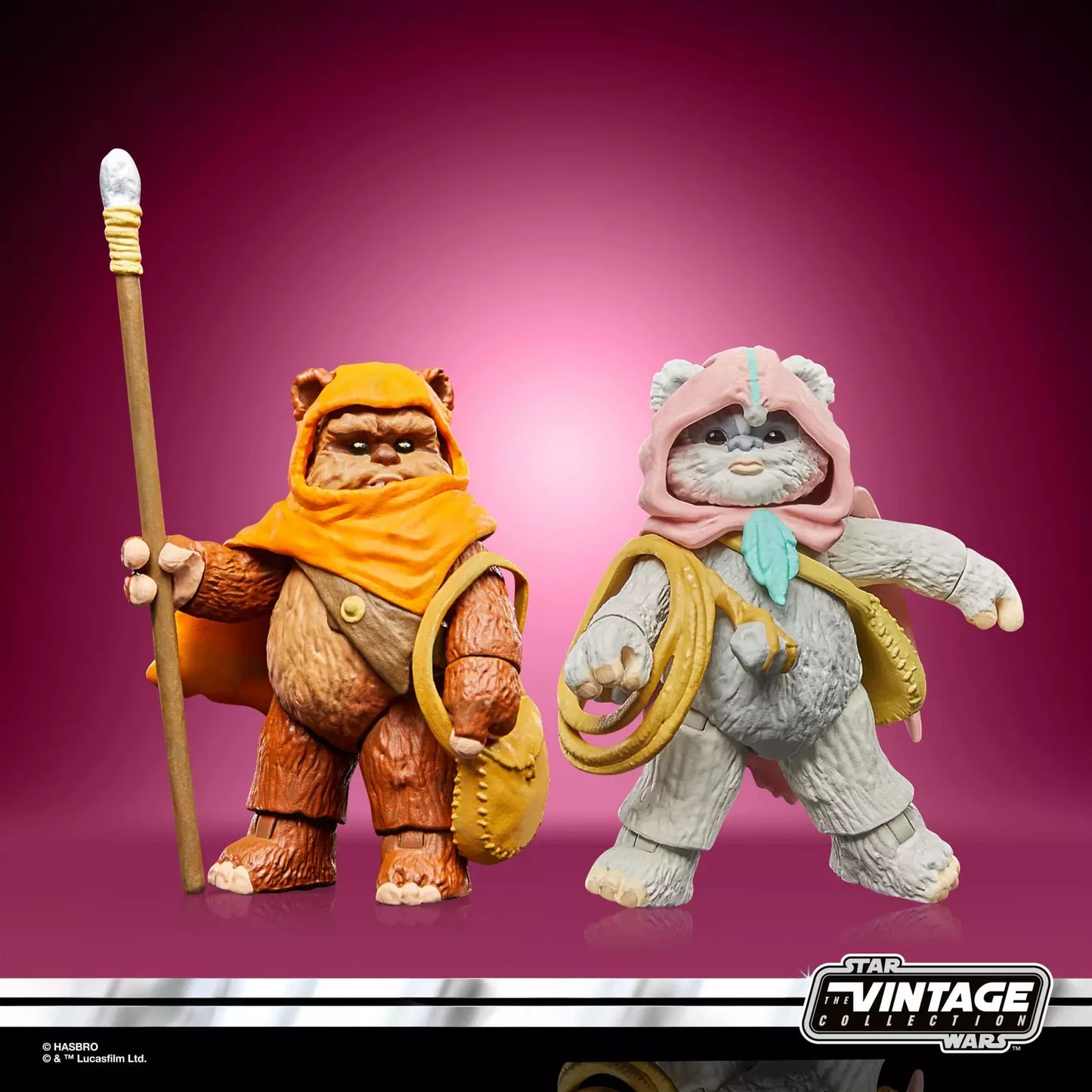 Star Wars The Vintage Collection Wicket ve Kneesaa