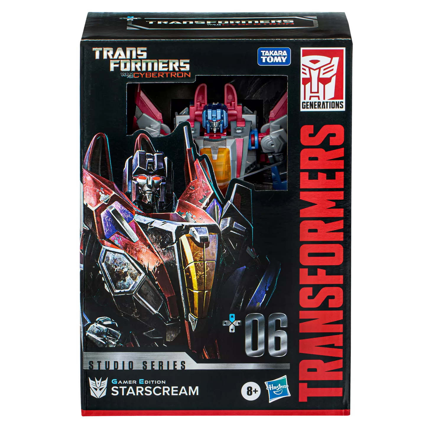 Transformers Generations Studio Series Voyageur 06 Starscream